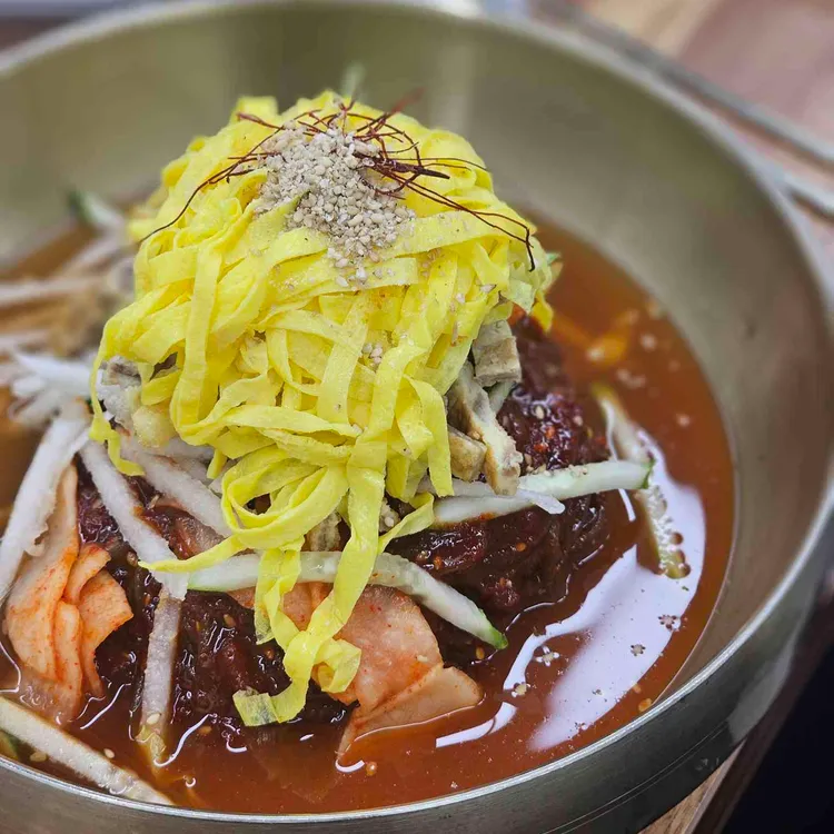 진주냉면 이설옥 사진