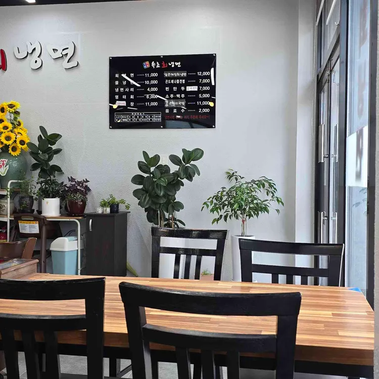 속초회냉면 사진