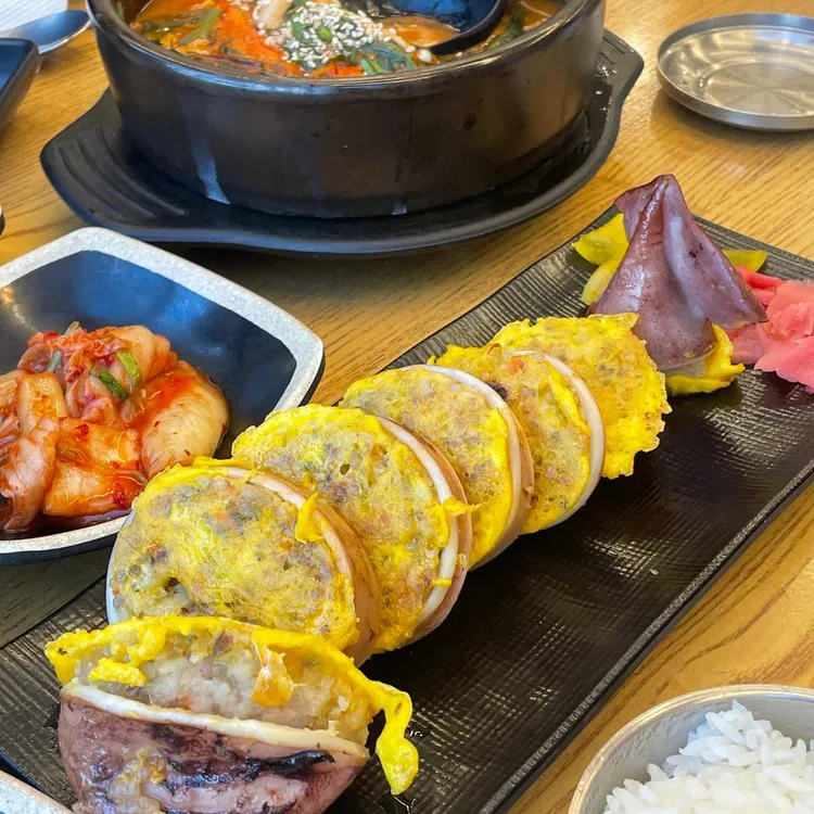 청초수물회 사진