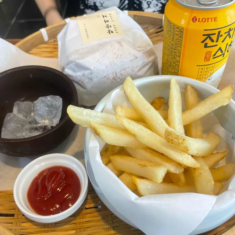 조선버거 사진