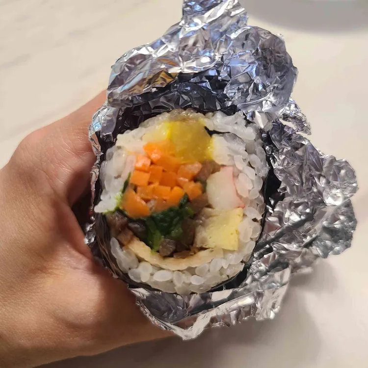 진김밥 사진
