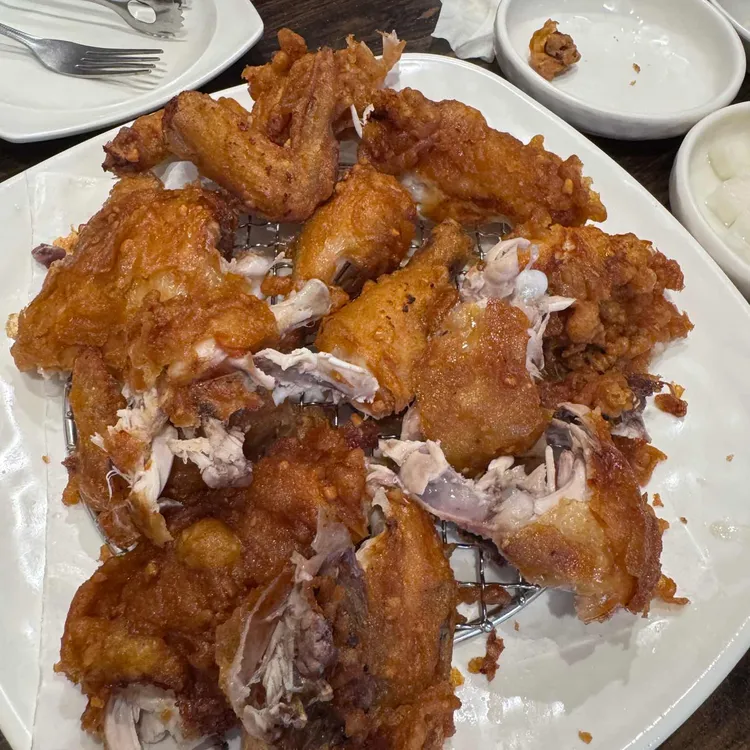 부여통닭 사진