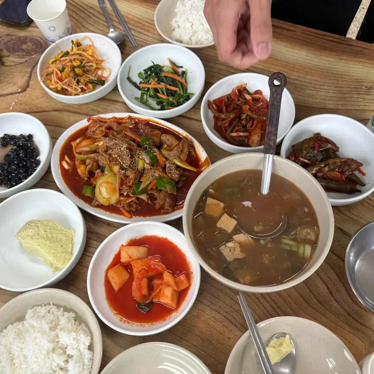 통일촌부녀회식당 사진