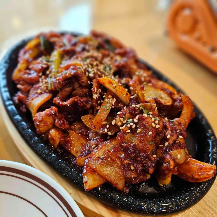 청국장과보리밥 사진