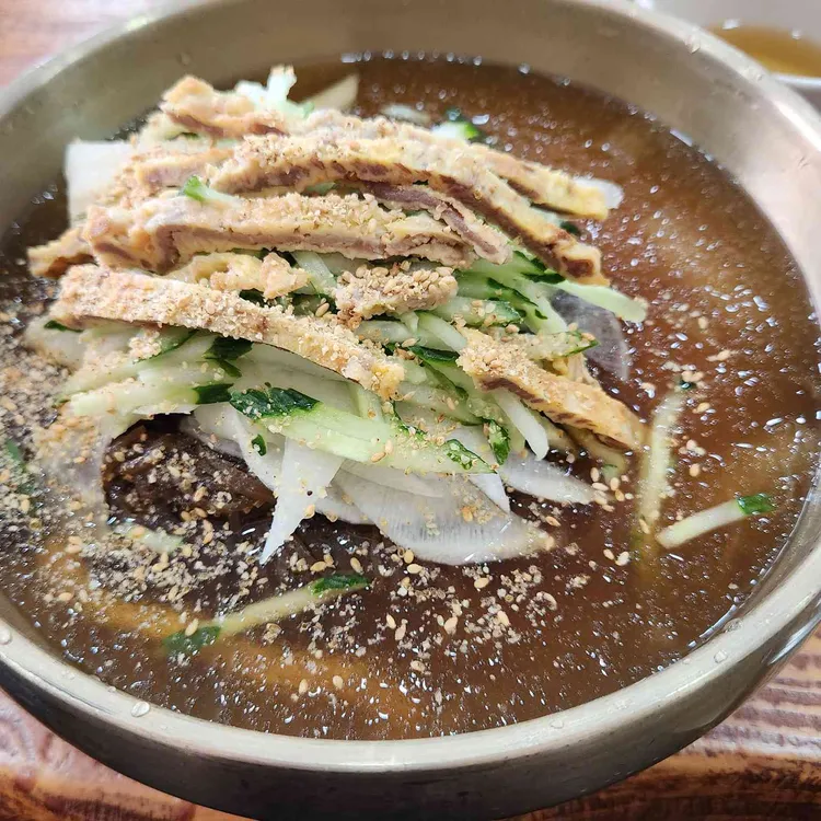 황포냉면 사진