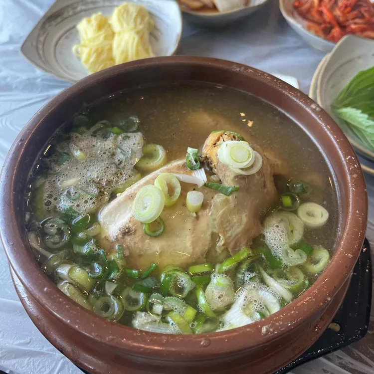개성삼계탕 사진