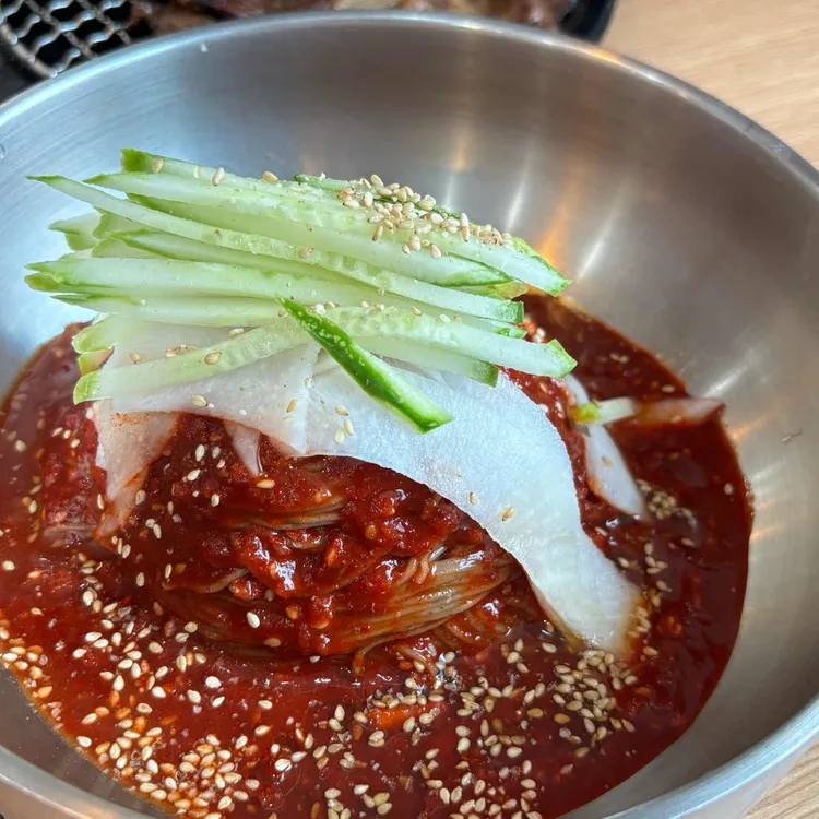 고기냉면 을화옥 사진