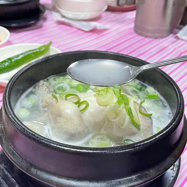 물방아삼계탕 사진