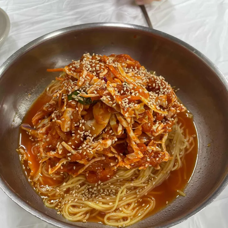 아바이회국수 사진