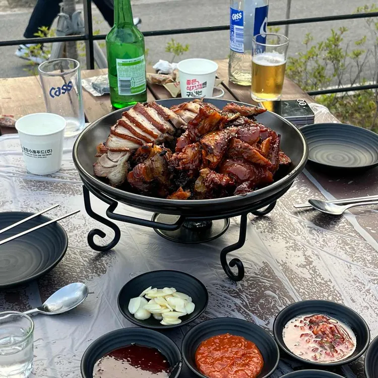 정가네화덕구이족발 사진
