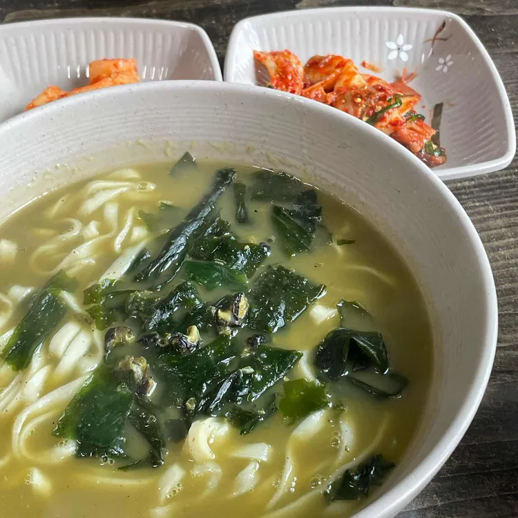 범섬칼국수 사진