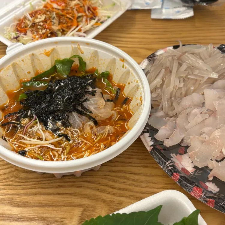 막썰어주는횟집 사진