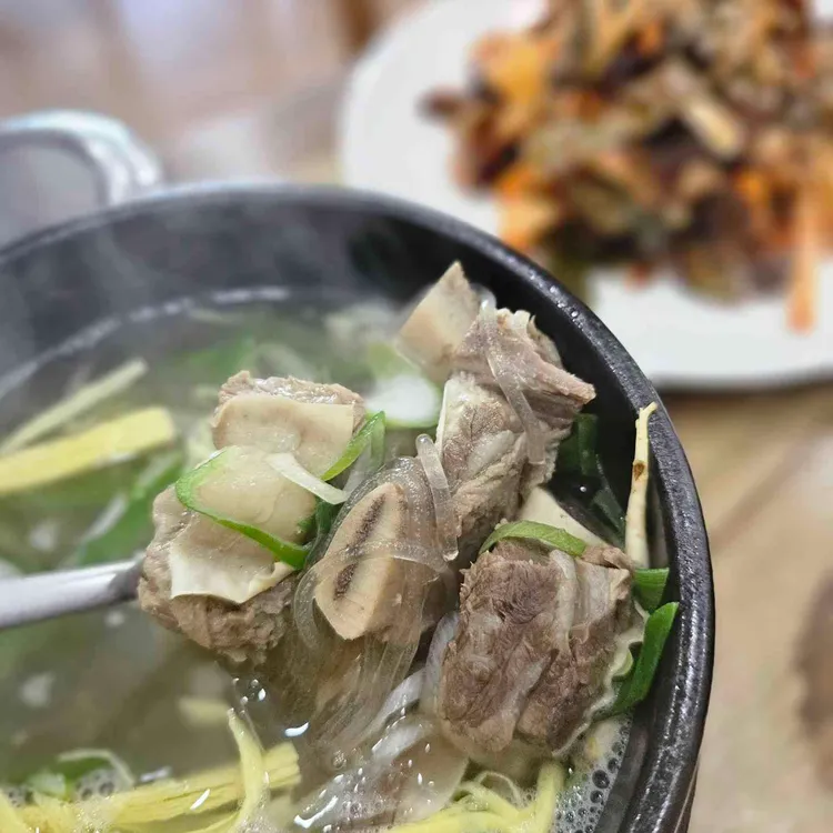 산골갈비탕 사진
