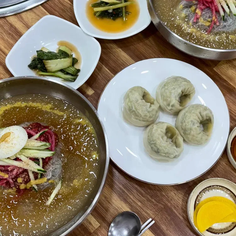 서리냉면 사진