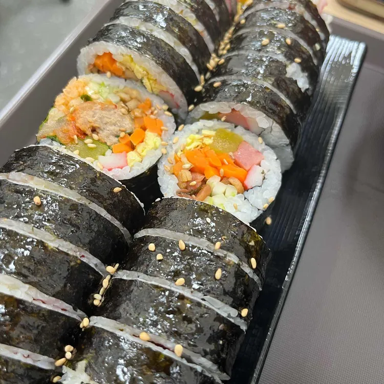 올레김밥 사진
