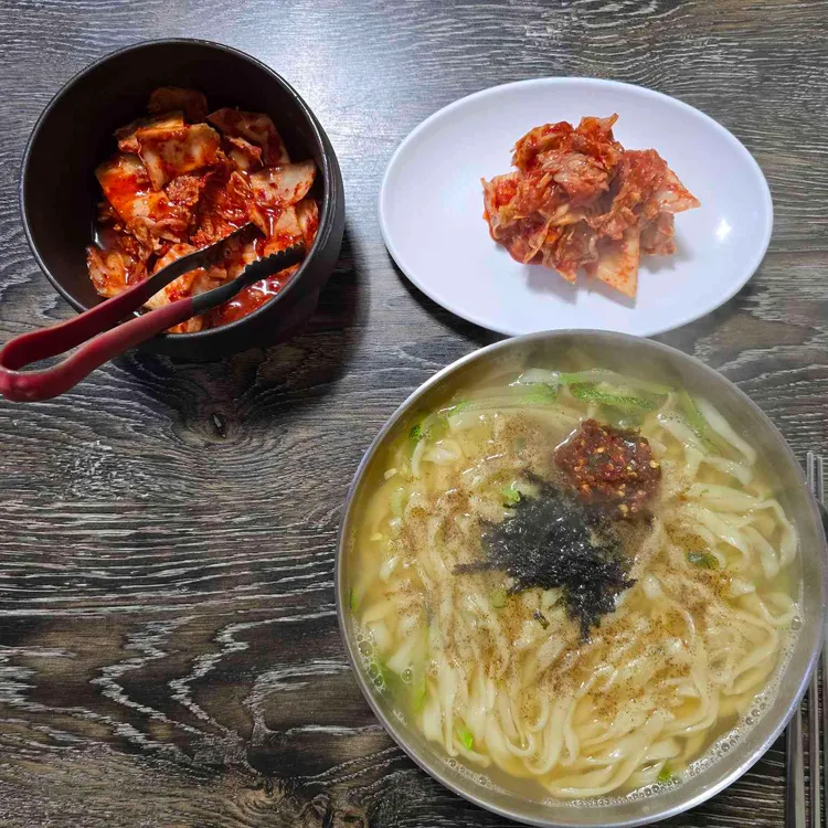 삼천원칼국수 사진