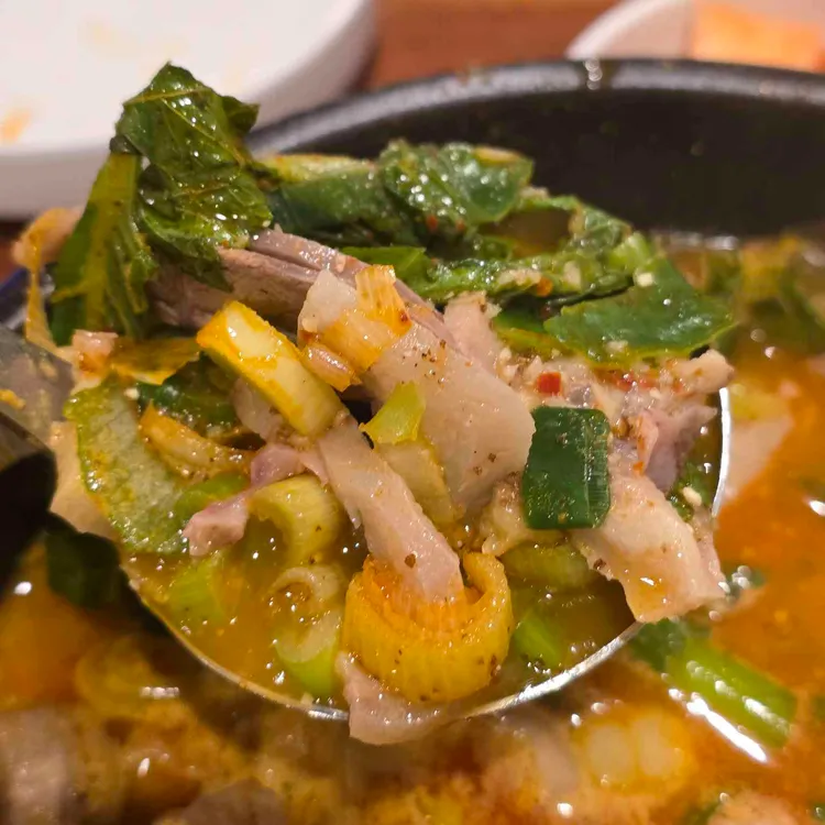 명품을지순대국 사진