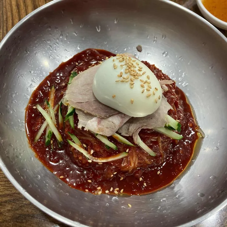 장산밀면 사진