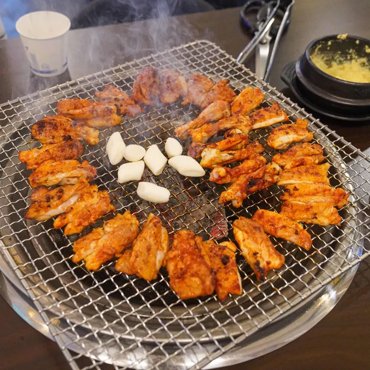 숯불에닭 사진