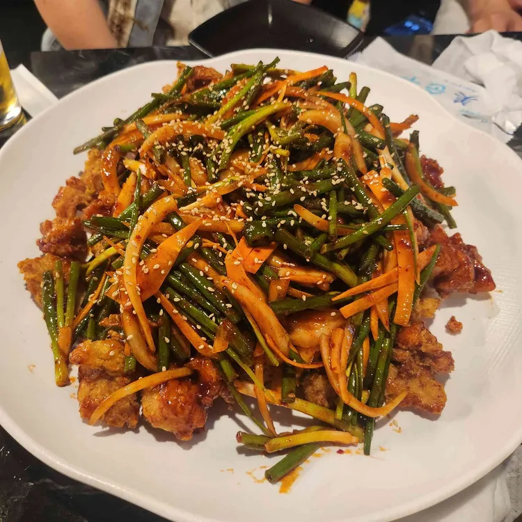 야채통닭 사진
