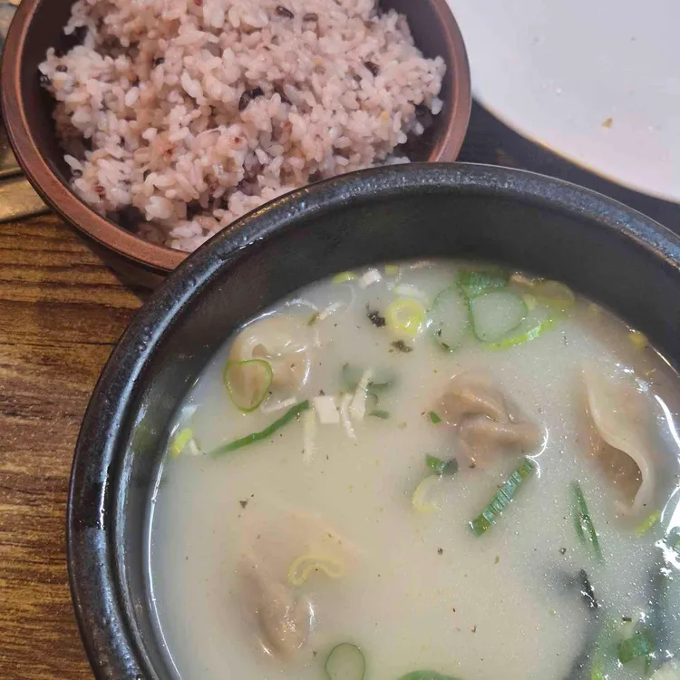 옛날에손만두국 사진
