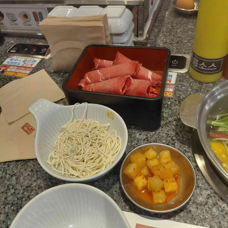 채선당 샤브보트 사진