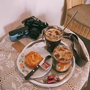 카페여수에서 사진