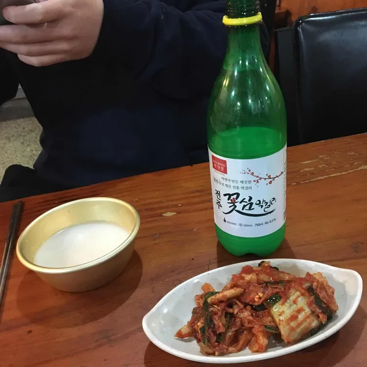 전주생막걸리 대표 사진