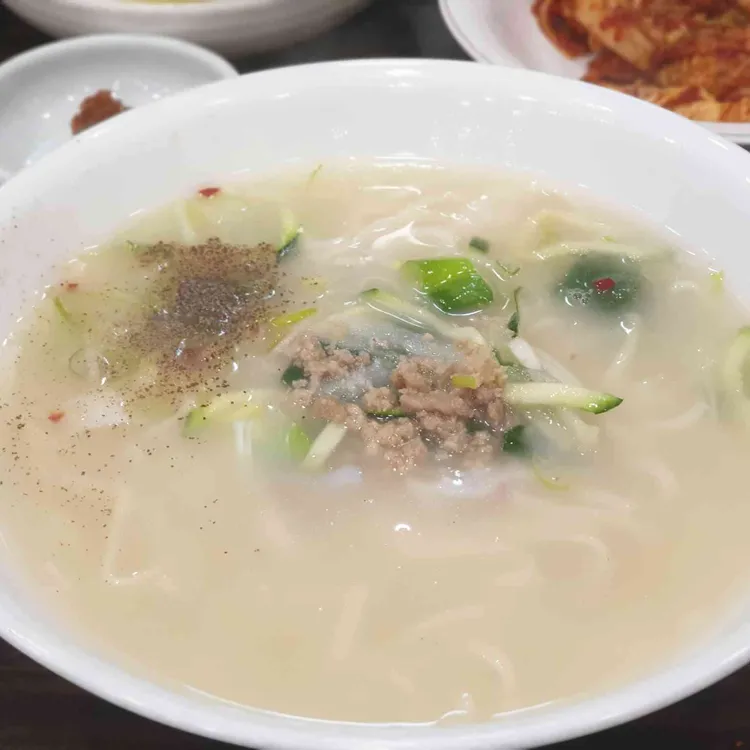 정우칼국수 대표 사진