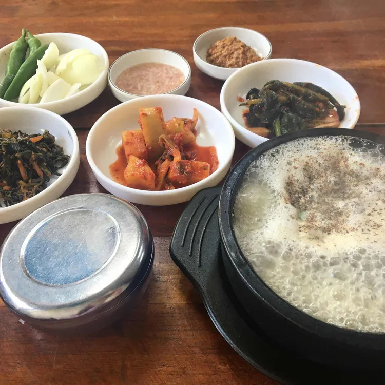 민속순대국 대표 사진