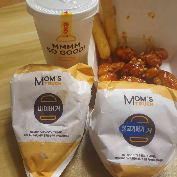 맘스터치 대표 사진