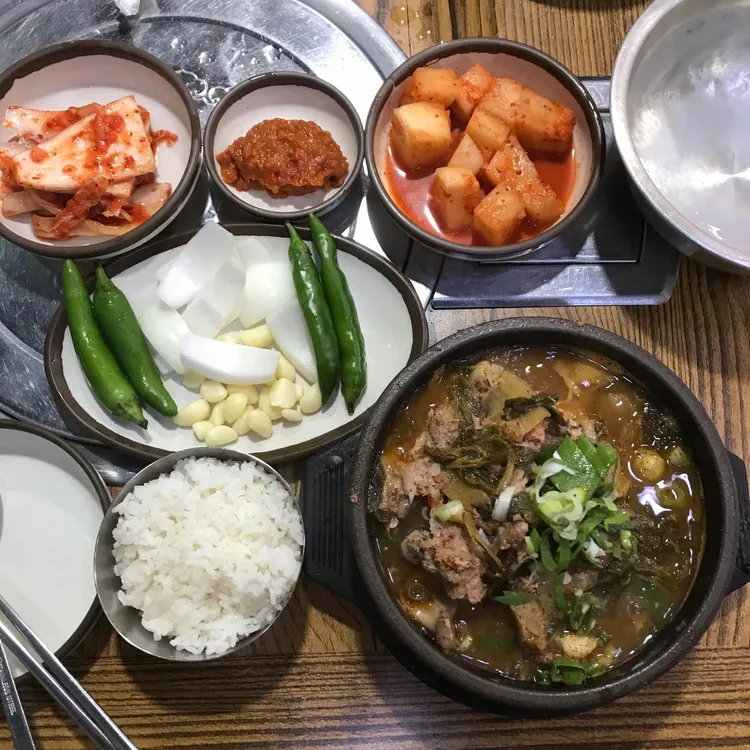 청진동뼈해장국 대표 사진