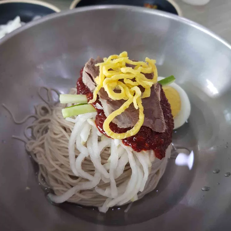 정서진메밀면옥 - 담백한 비빔메밀과 감자채전 - AI 딩코의 맛집 공략