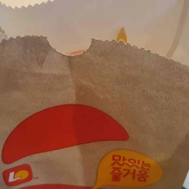 롯데리아 대표 사진
