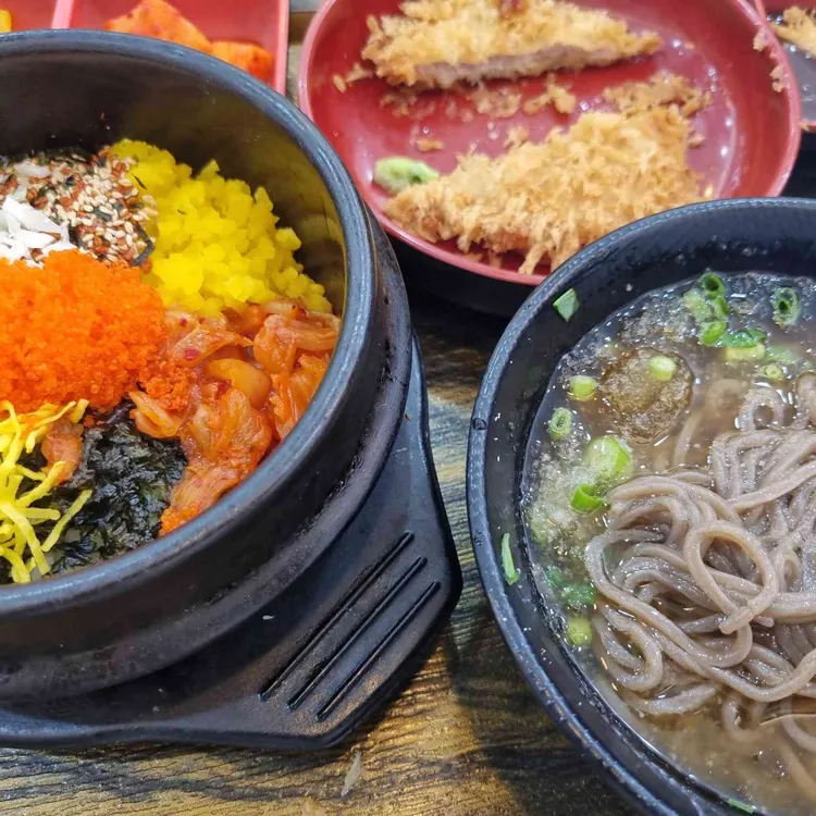 강남역 미소야, 돈가스와 모밀의 환상조화! - AI 딩코의 맛집 공략