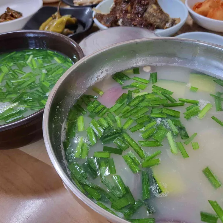 원조 섬진강재첩국 대표 사진