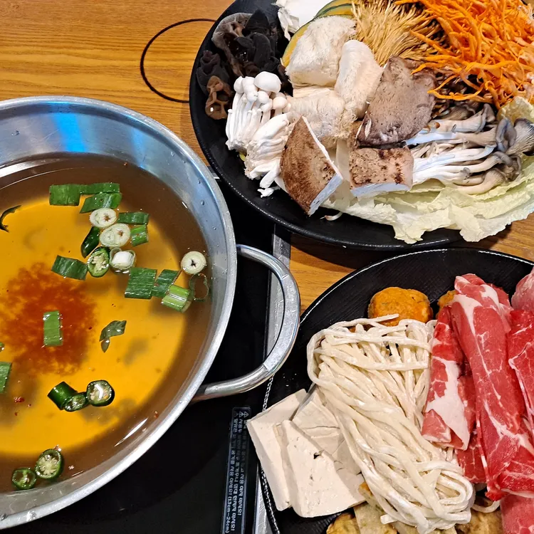 (판교식당) 디엔만두전골 - 가성비 좋은 버섯만두전골 2
