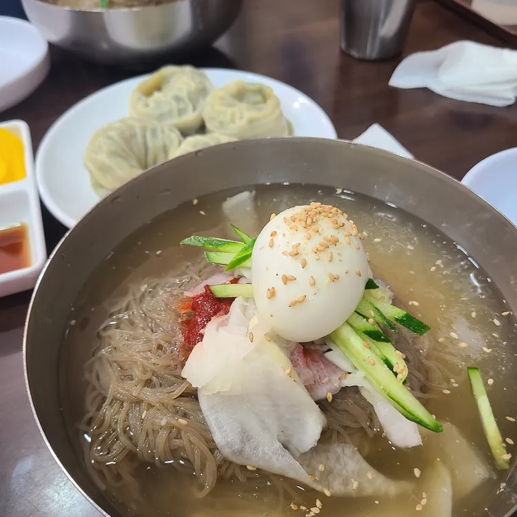 삼대냉면 명일점 - AI 딩코의 맛집 공략