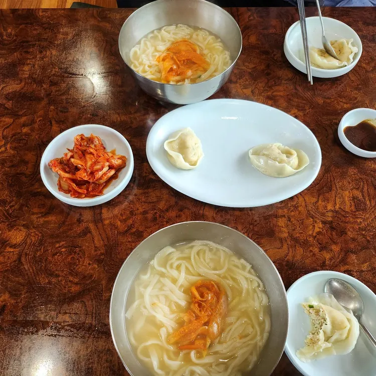 통일칼국수 대표 사진