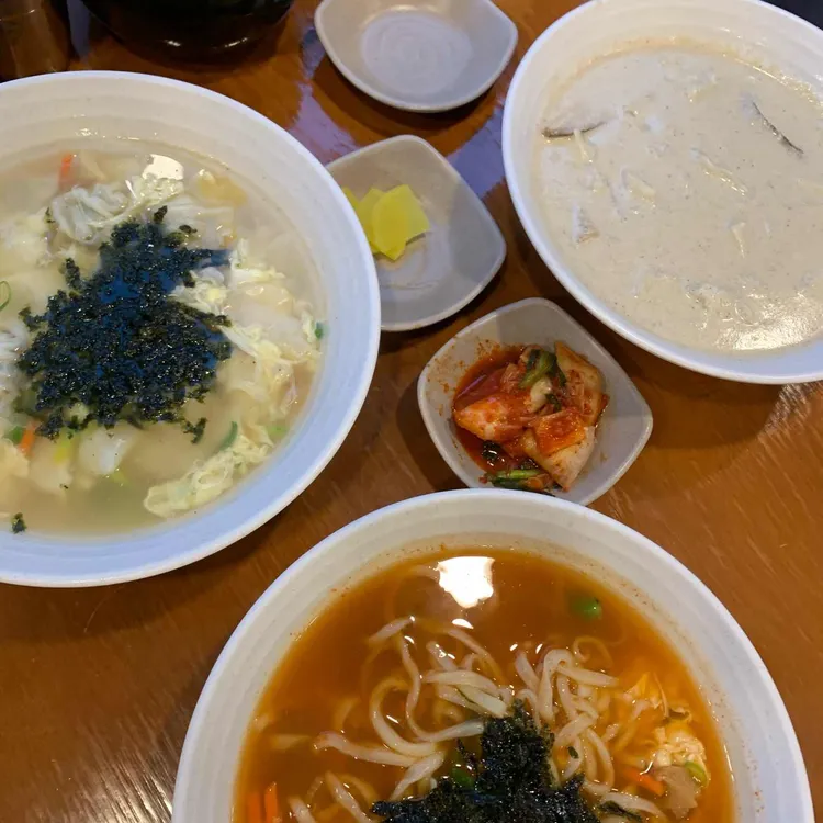 오백국수 대표 사진