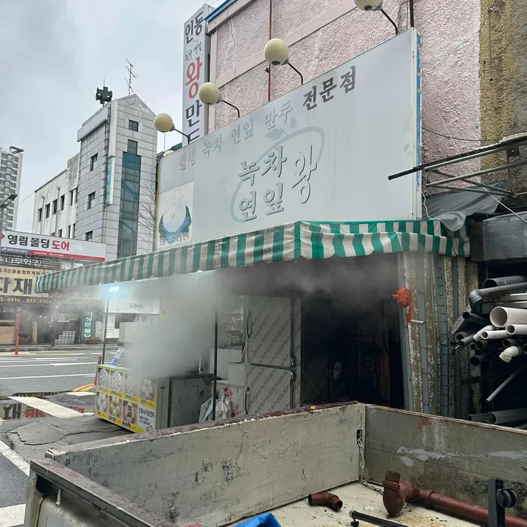 인동녹차연잎왕만두 대표 사진