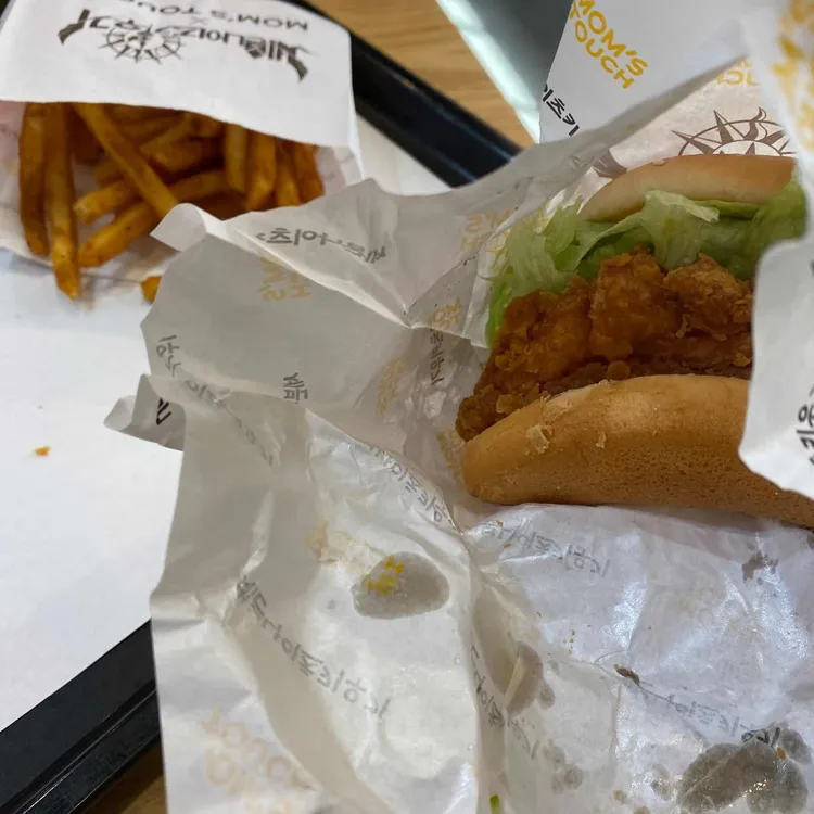 맘스터치 대표 사진