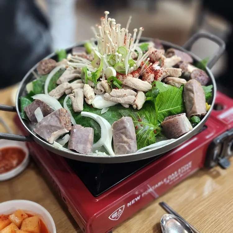 백암왕순대 대표 사진