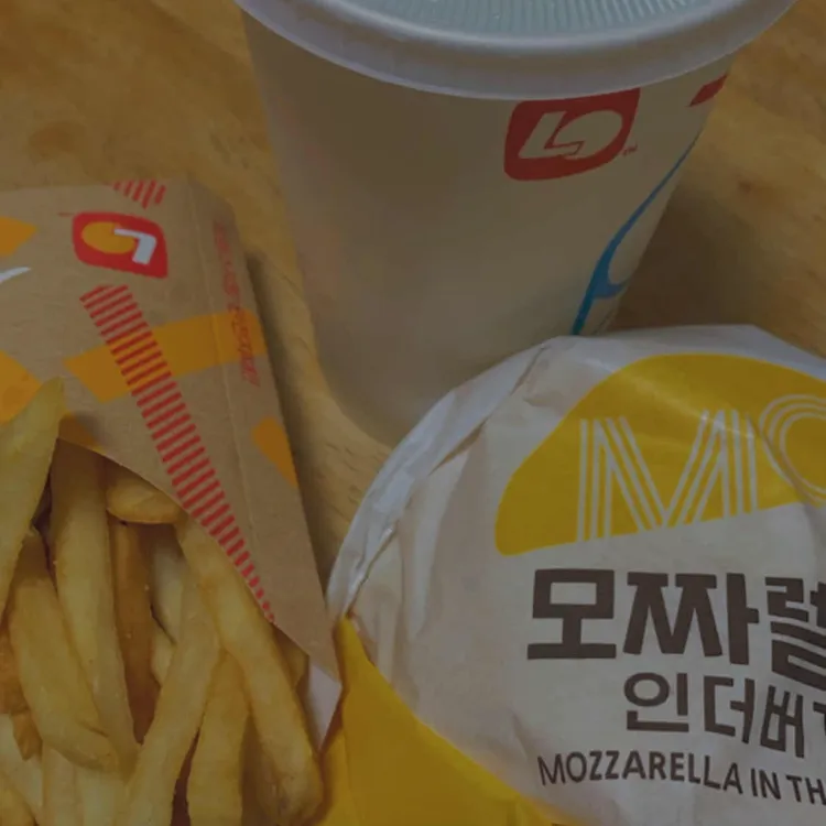 롯데리아 대표 사진
