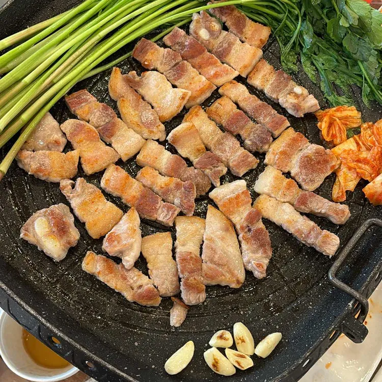 한재 총각미나리 대표 사진