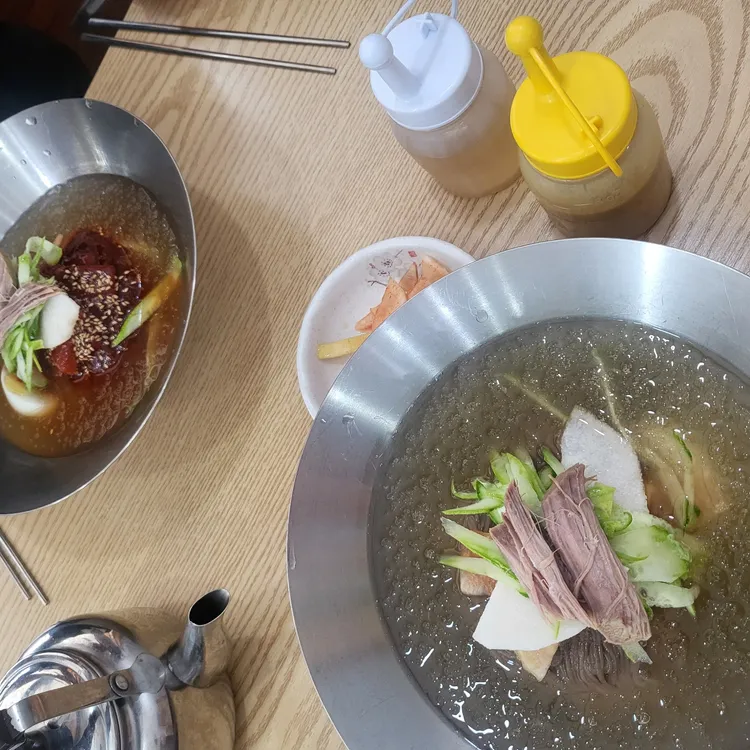 석정면옥 대표 사진