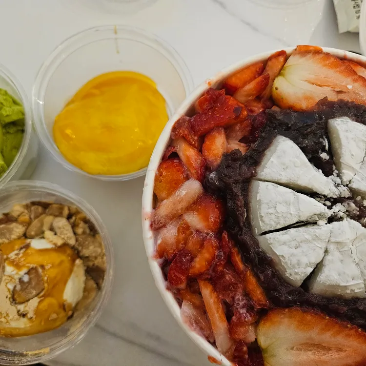 설빙 대표 사진