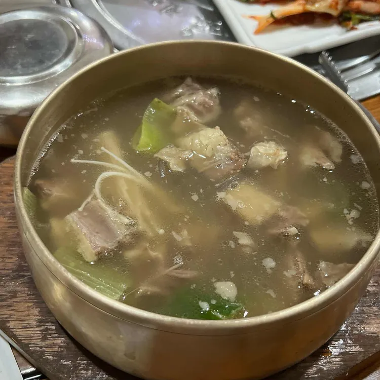 옥류관 대표 사진