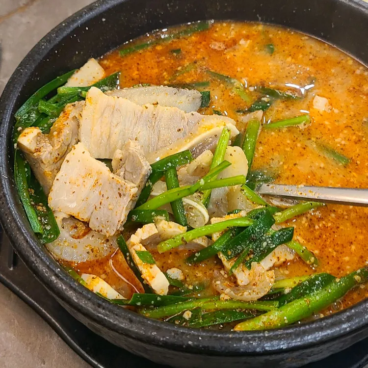 청옥순대 대표 사진