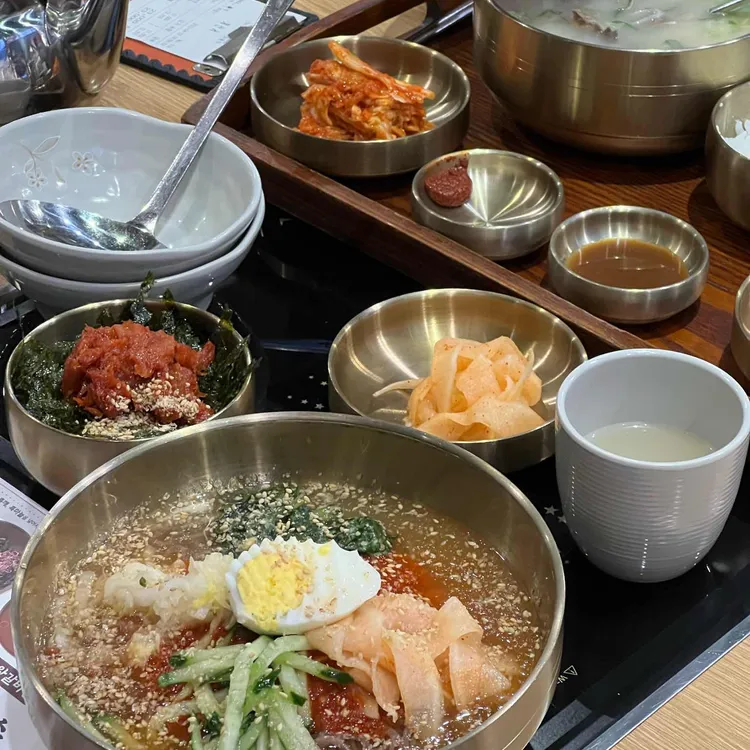 냉면장수 대표 사진